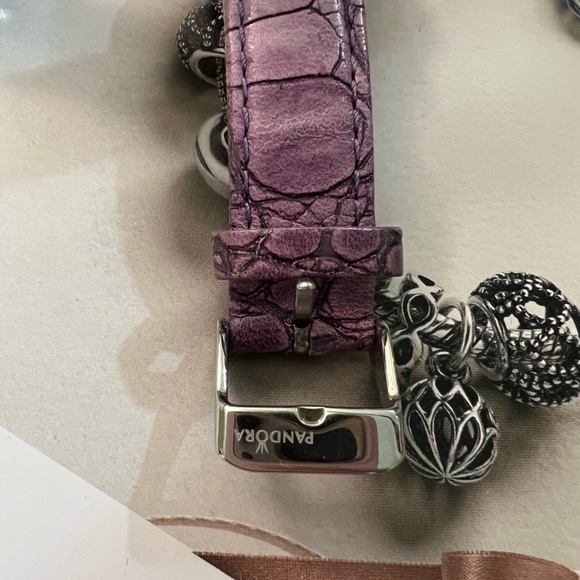 Pandora Imagine Watch Leather Band - Picture 3 of 4